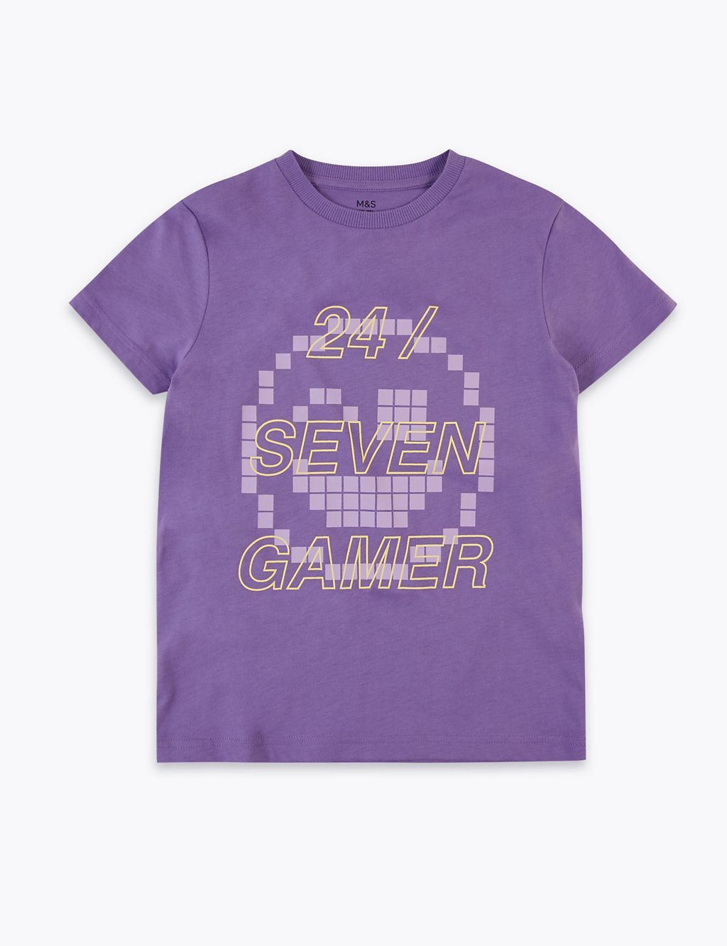 Pure Cotton Gamer Slogan T-Shirt (6-16 Yrs) 1 of 1