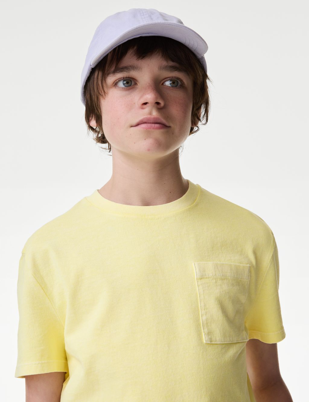 Pure Cotton Garment Dyed T-Shirt (6-16 Yrs) 2 of 5