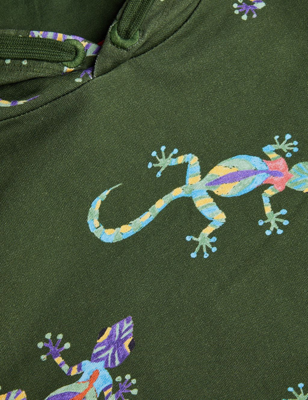 Pure Cotton Gecko Hoodie (3-13 Yrs) 2 of 3