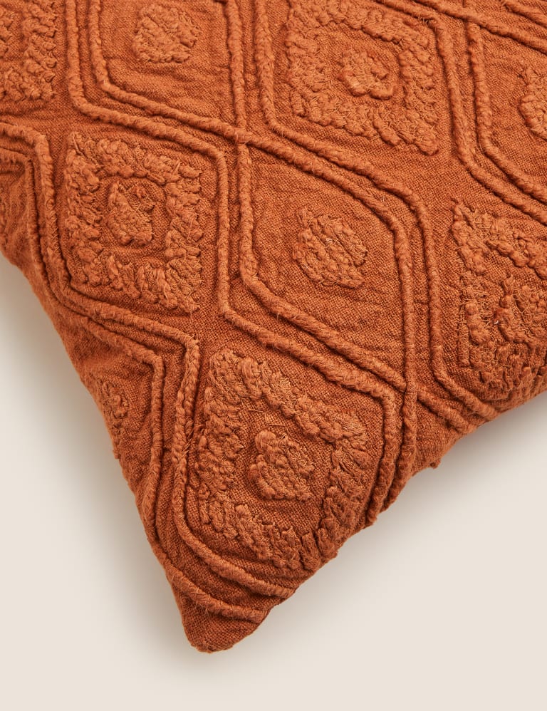 Marks and online spencer orange cushions