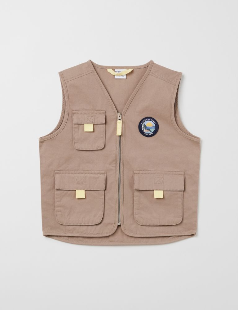 Pure Cotton Gilet (2-10 Yrs) 2 of 5