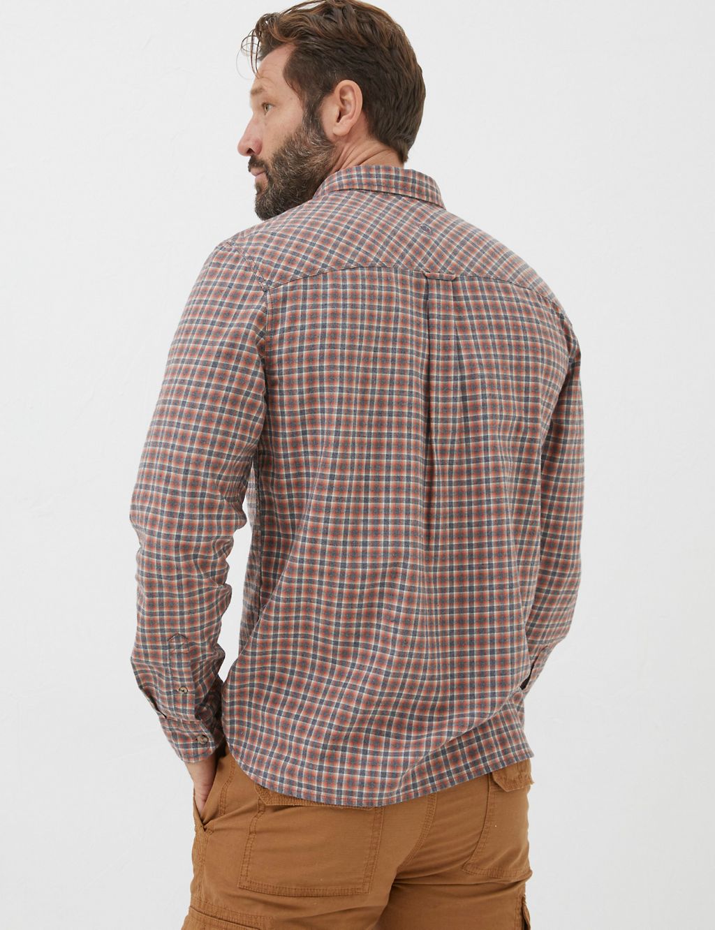 Pure Cotton Gingham Check Shirt 2 of 5