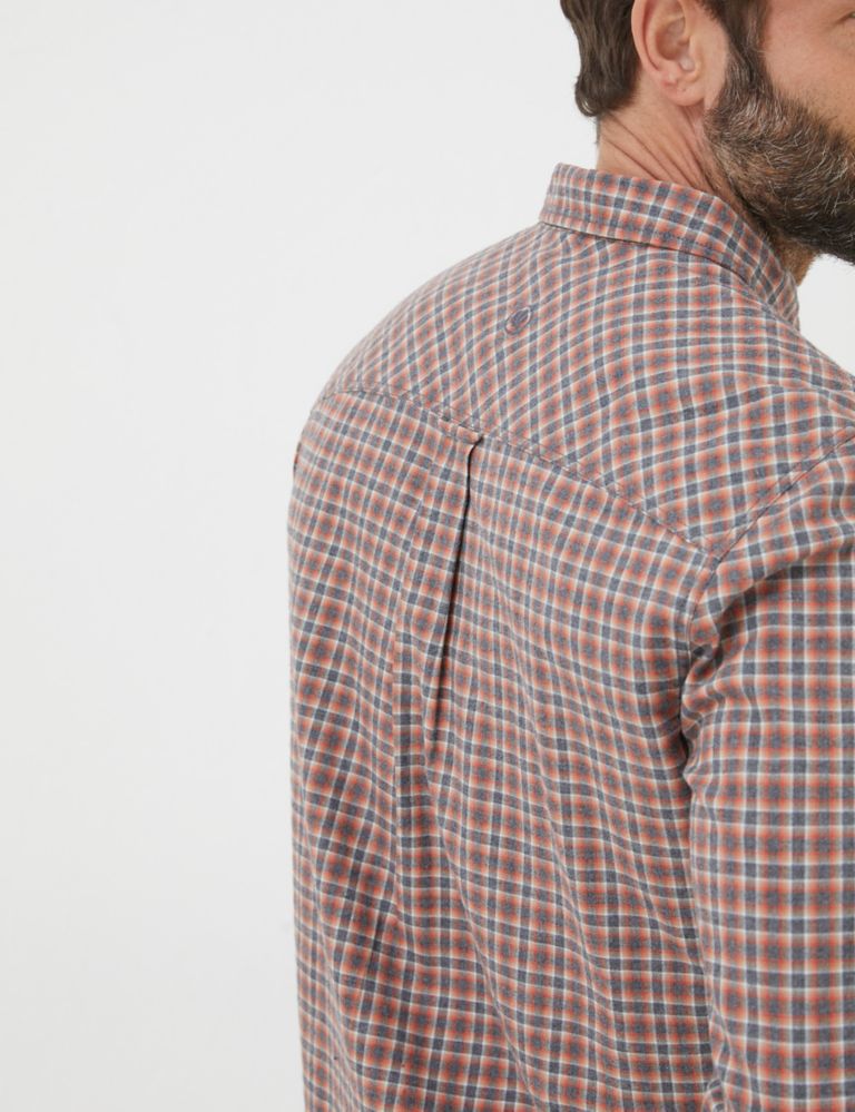 Pure Cotton Gingham Check Shirt 5 of 5