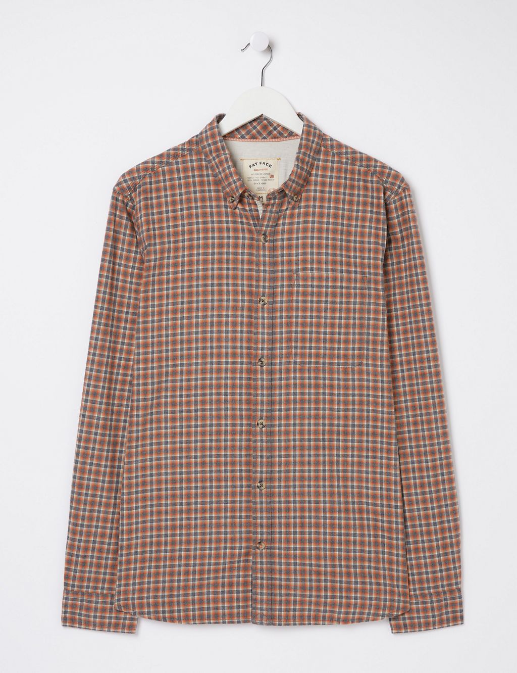 Pure Cotton Gingham Check Shirt 1 of 5