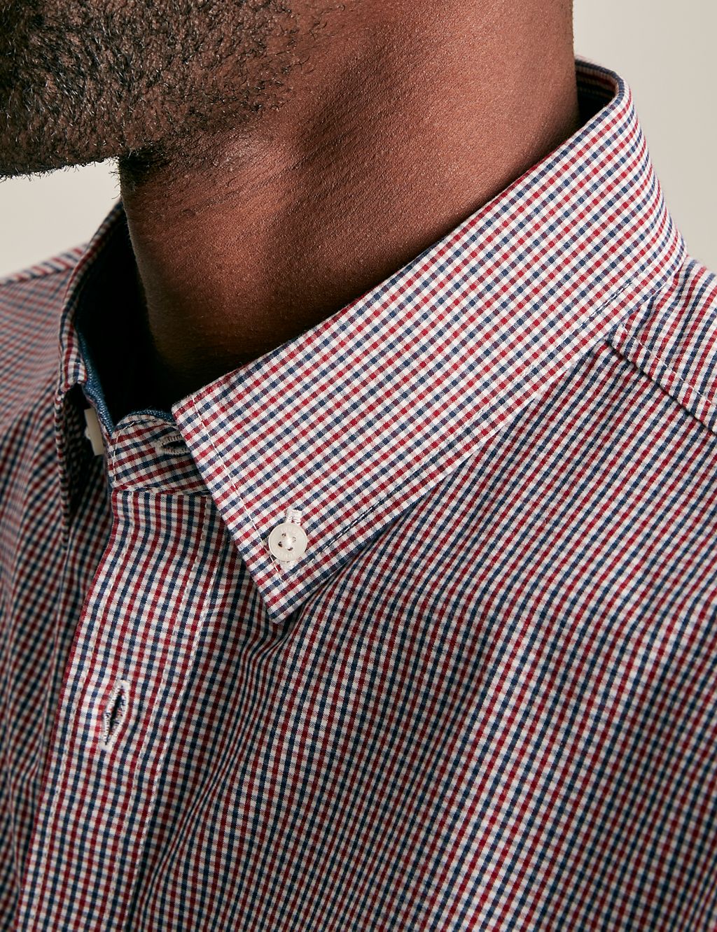 Pure Cotton Gingham Check Shirt 7 of 7