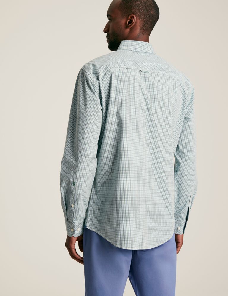 Pure Cotton Gingham Check Shirt 3 of 6