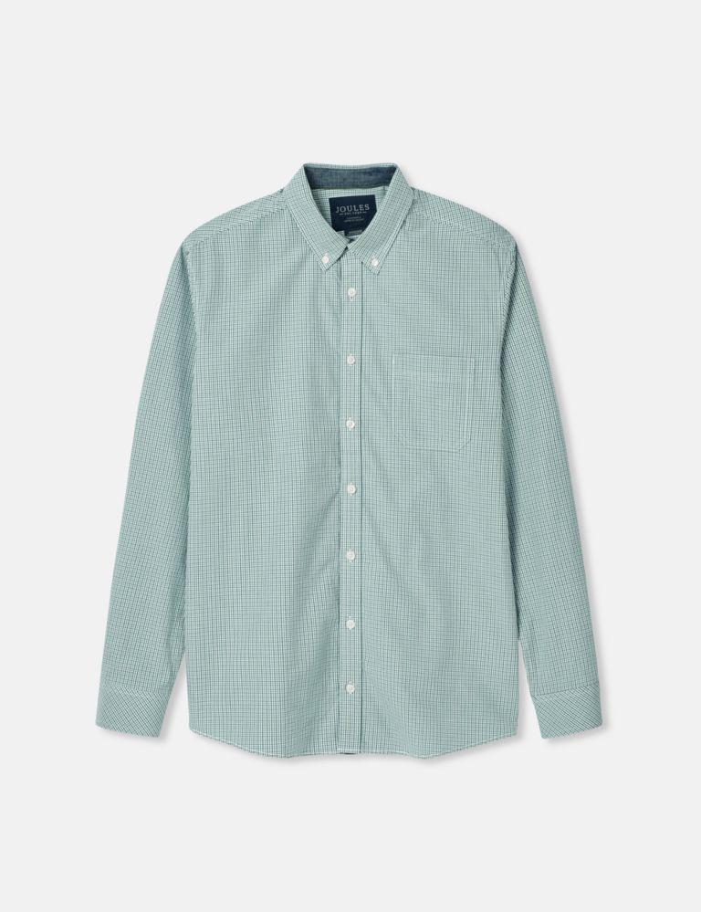 Pure Cotton Gingham Check Shirt 2 of 6