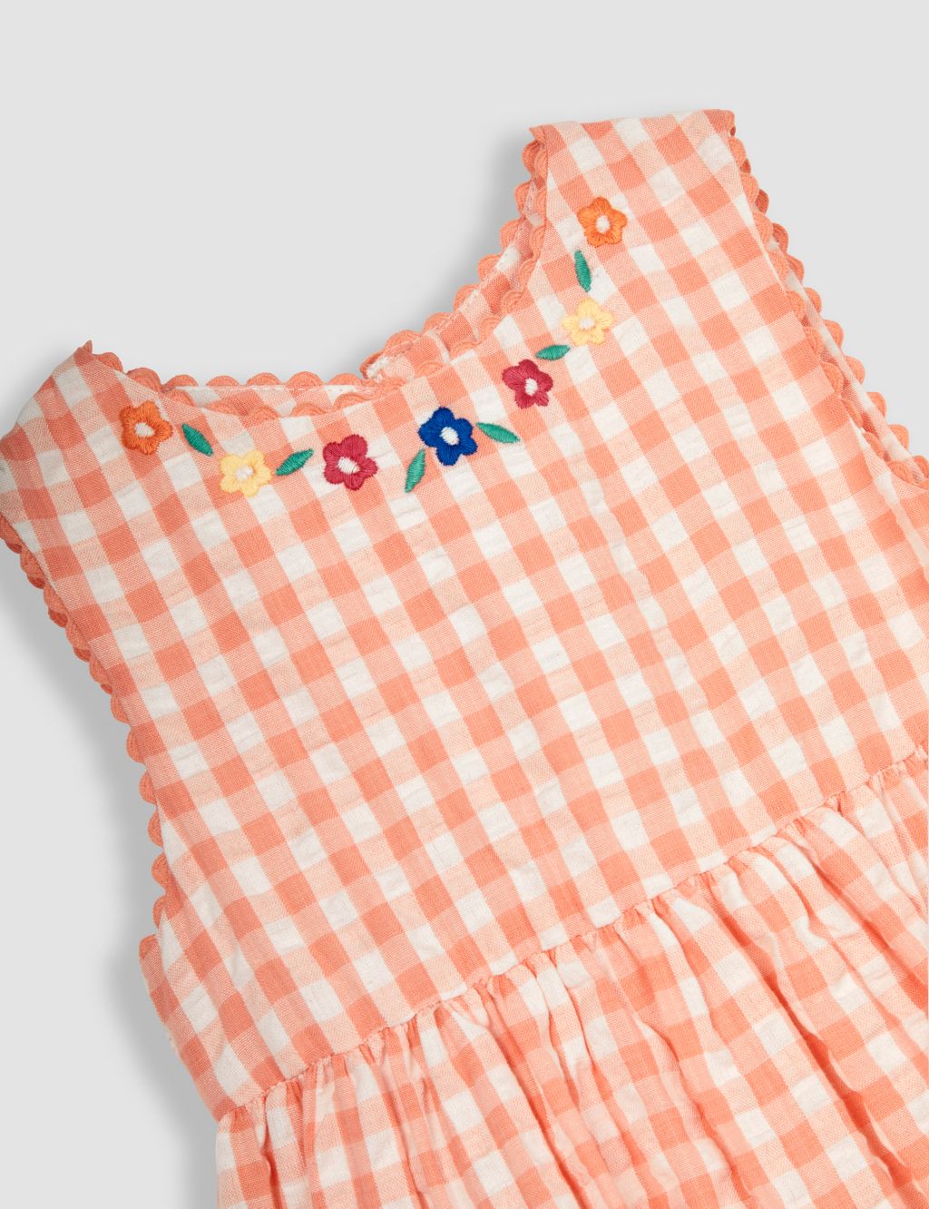 Pure Cotton Gingham Dress (6 Mths-7 Yrs) 4 of 4
