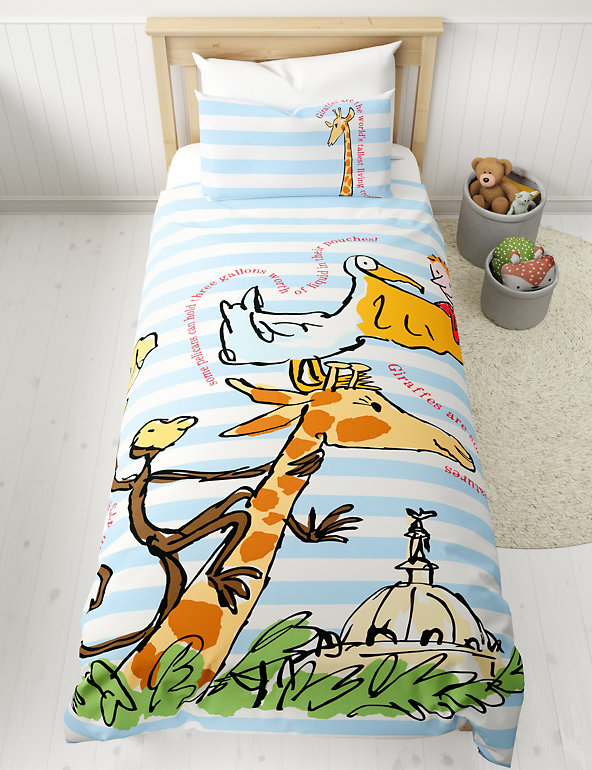 Pure Cotton Giraffe Bedding Set Roald, Giraffe Duvet Cover