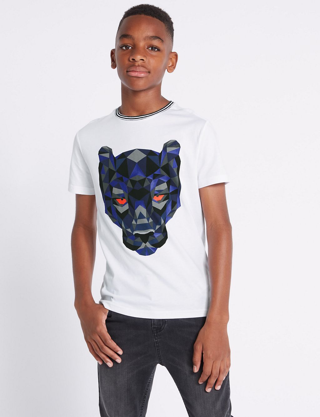Pure Cotton Graphic T-Shirt (3-16 Years) 3 of 3