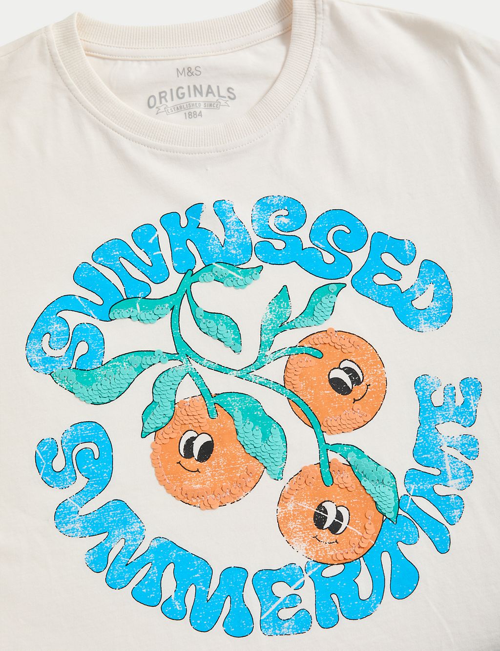 Pure Cotton Graphic T-Shirt (6-16 Years) 5 of 6