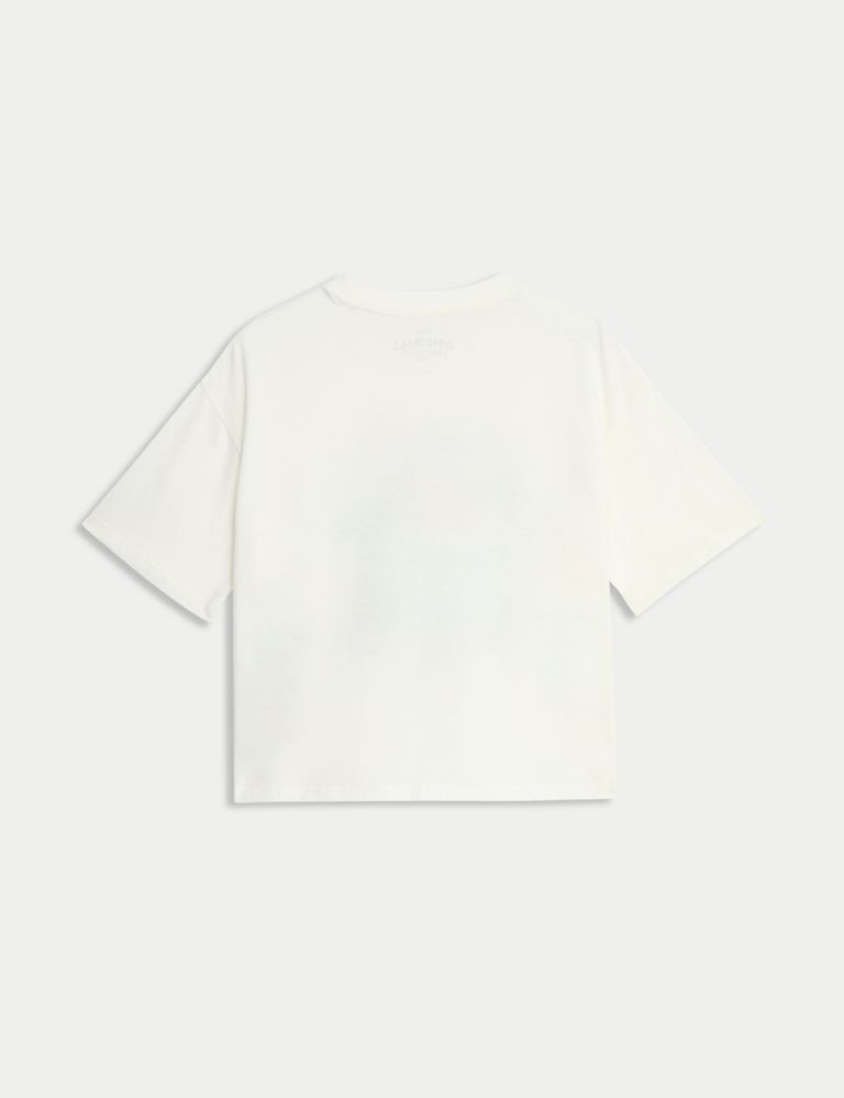 Pure Cotton Graphic T-Shirt (6-16 Yrs) 5 of 5