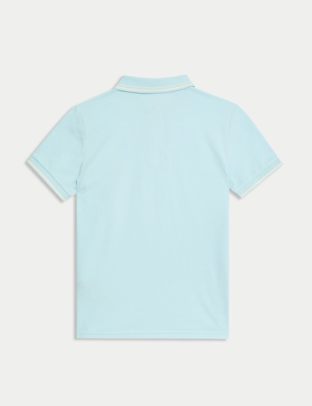 Pure Cotton Half Zip Polo Shirt (6-16 Yrs) 5 of 5