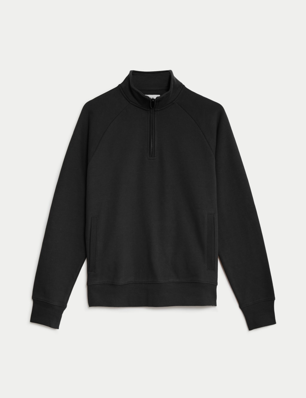 Pure Cotton Half Zip Sweatshirt 1 of 5