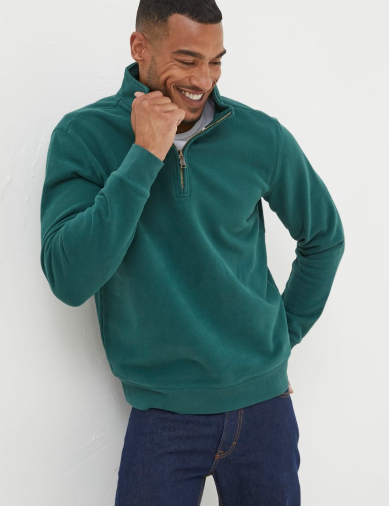 M&s quarter zip shop