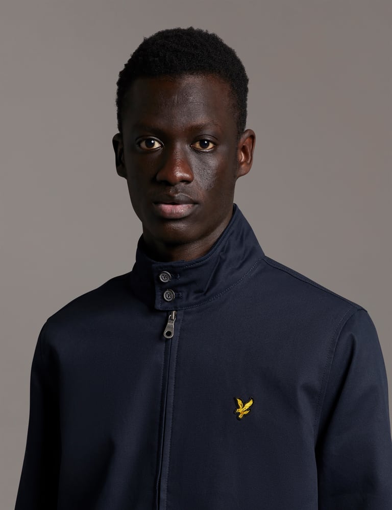 Harrington fleece jacket outlet