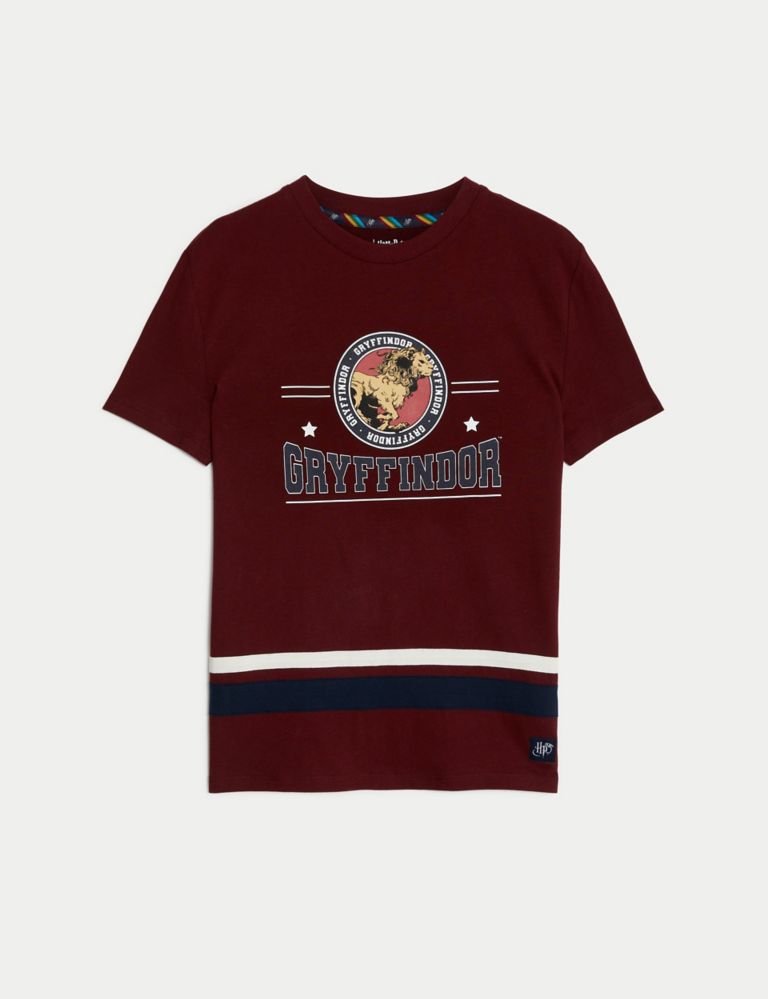 Pure Cotton Harry Potter™ Gryffindor T-Shirt (6-16 Yrs) 2 of 5