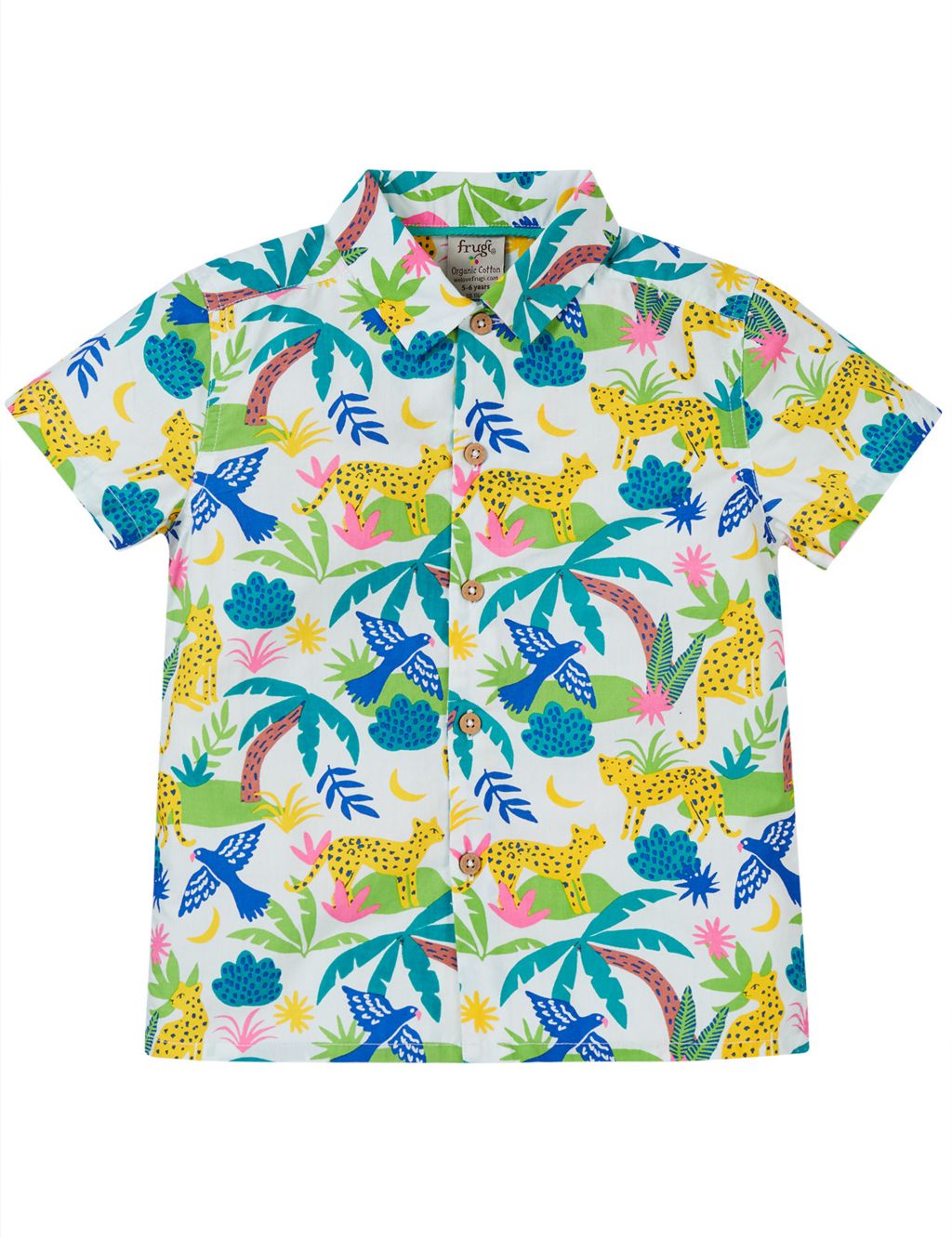 Pure Cotton Hawaiian Shirt (2-10 Yrs) 3 of 4
