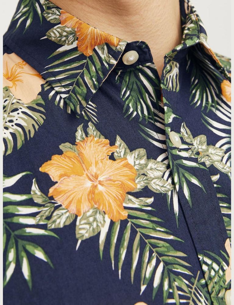 Pure Cotton Hawaiian Shirt 7 of 7