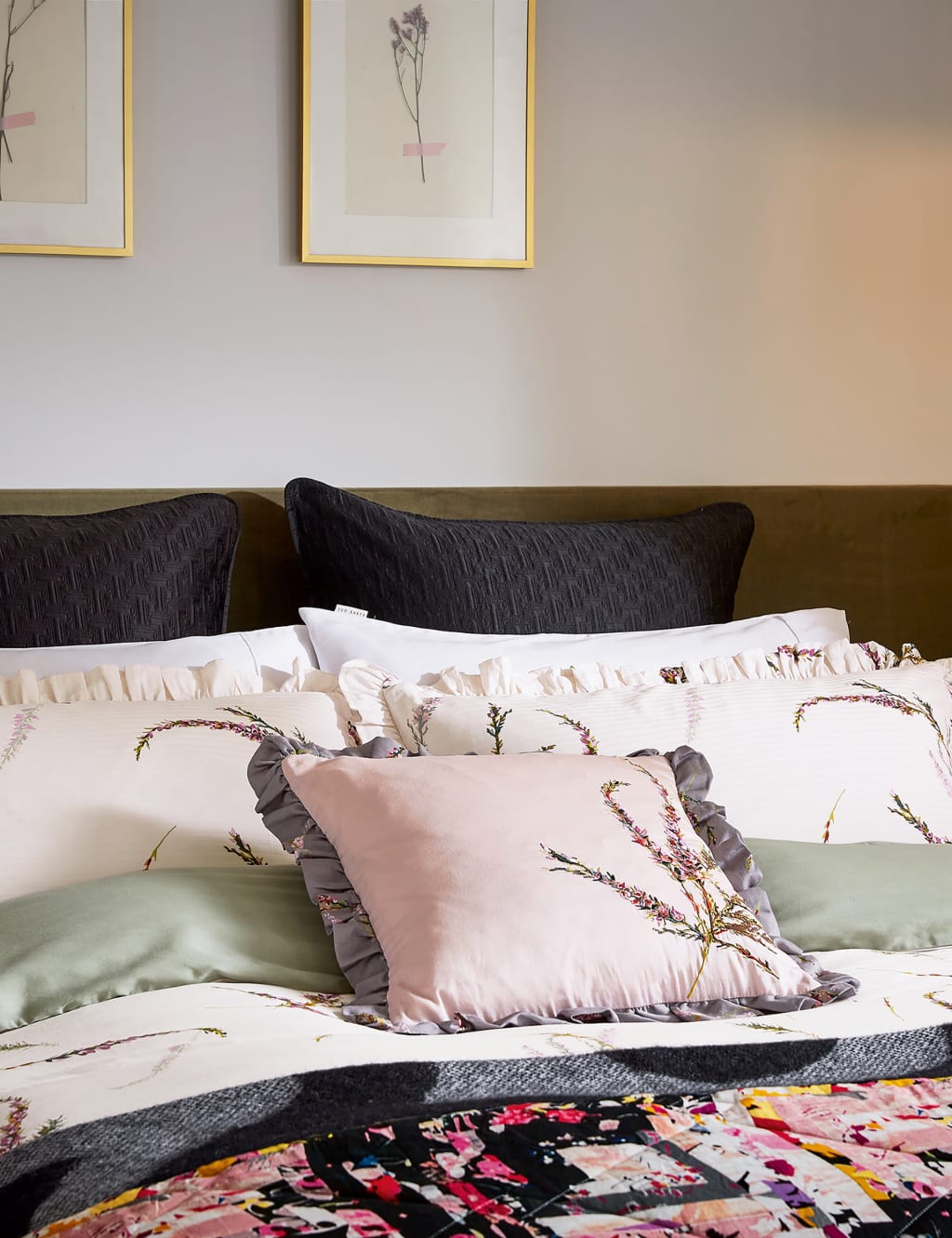 Pure Cotton Heather Duvet Cover Ted Baker M&S