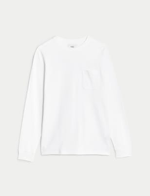 Childrens Long Sleeve T 100% Cotton Basic Round Neck Long Sleeve Boys Girls Kids & Toddler T-Shirt Childrens Long Sleeve T 100% Cotton Basic Round Neck Long Sleeve Boys Girls Kids & Toddler T-Shirt