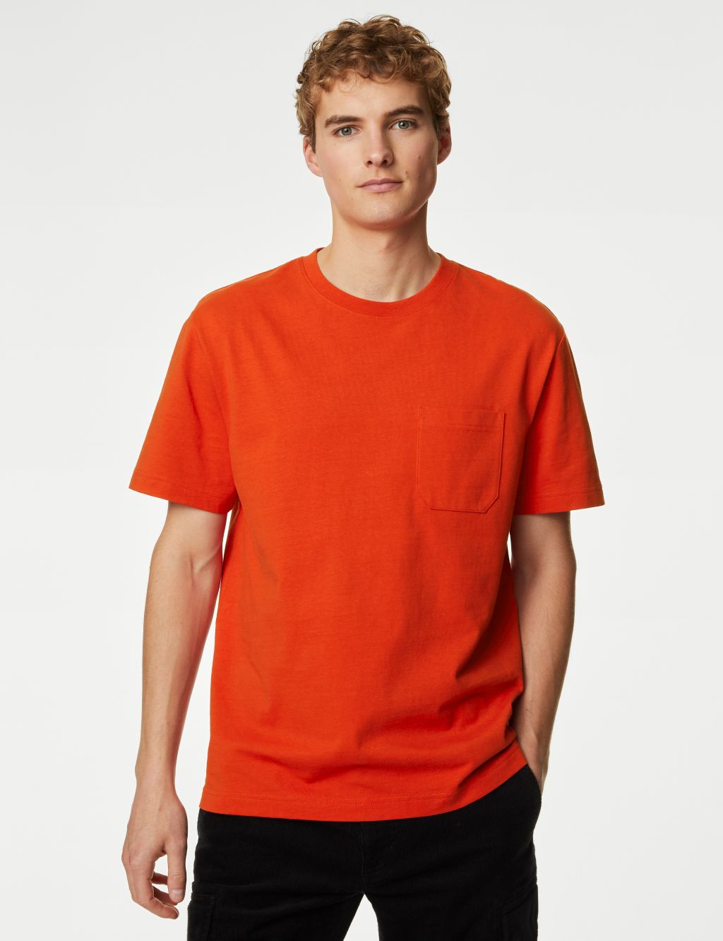 Pure Cotton Heavyweight T-Shirt | M&S Collection | M&S