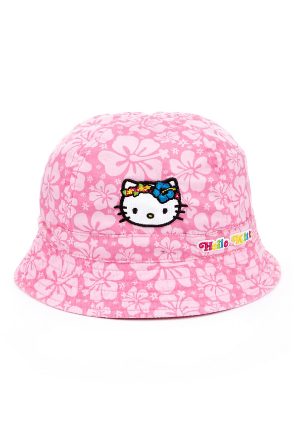 Pure Cotton Hello Kitty Pull On Hat Image 1 of 2