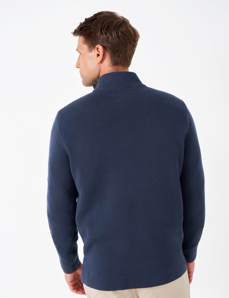 Crew quarter store zip jumper