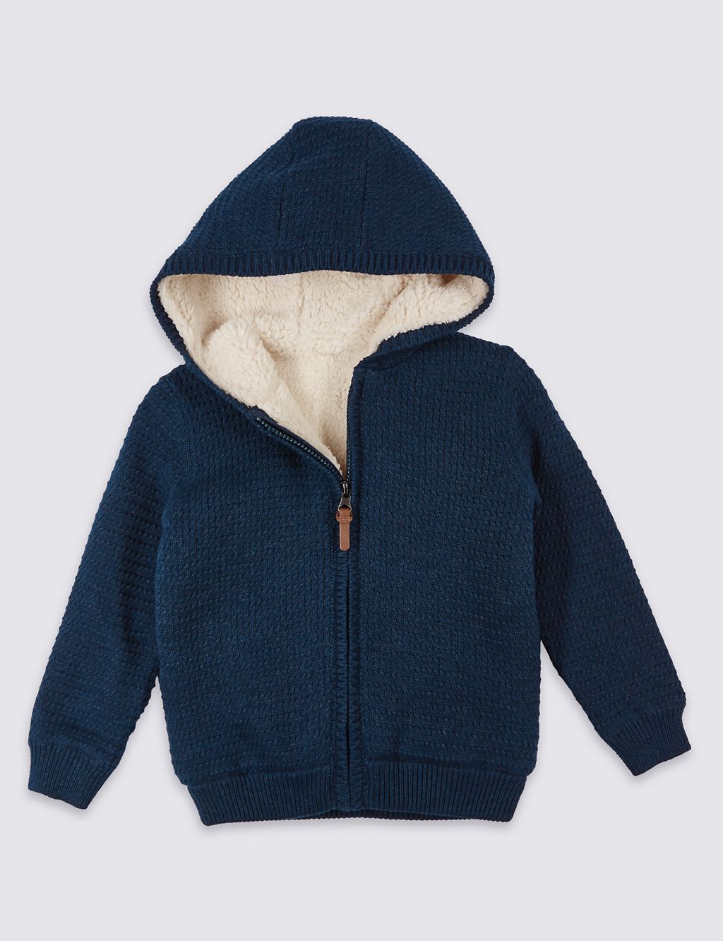 Pure Cotton Hooded Cardigan (3 Months - 5 Years) 1 of 6