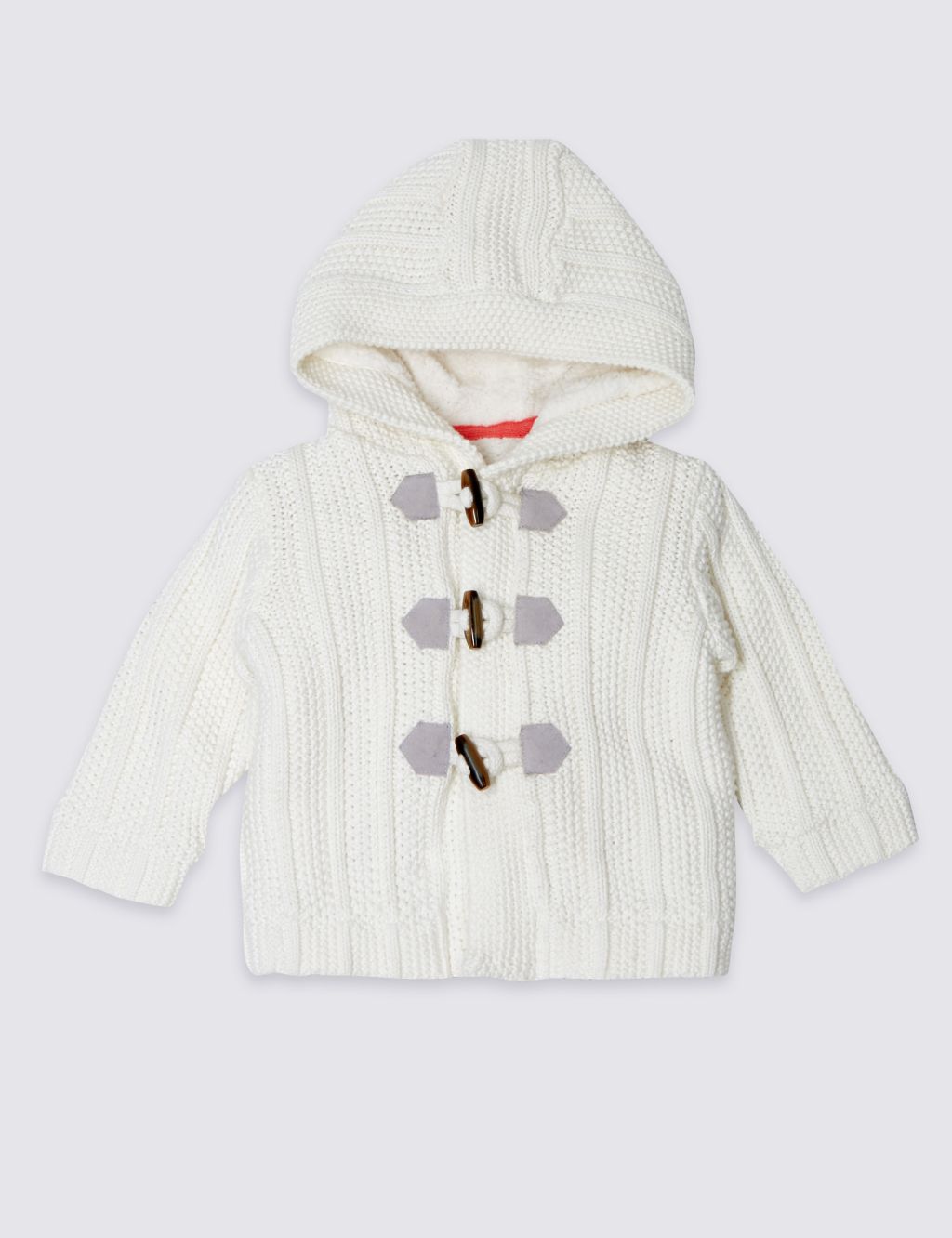 Pure Cotton Hooded Cardigan 3 of 5