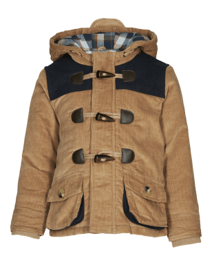 Corduroy on sale duffle coat