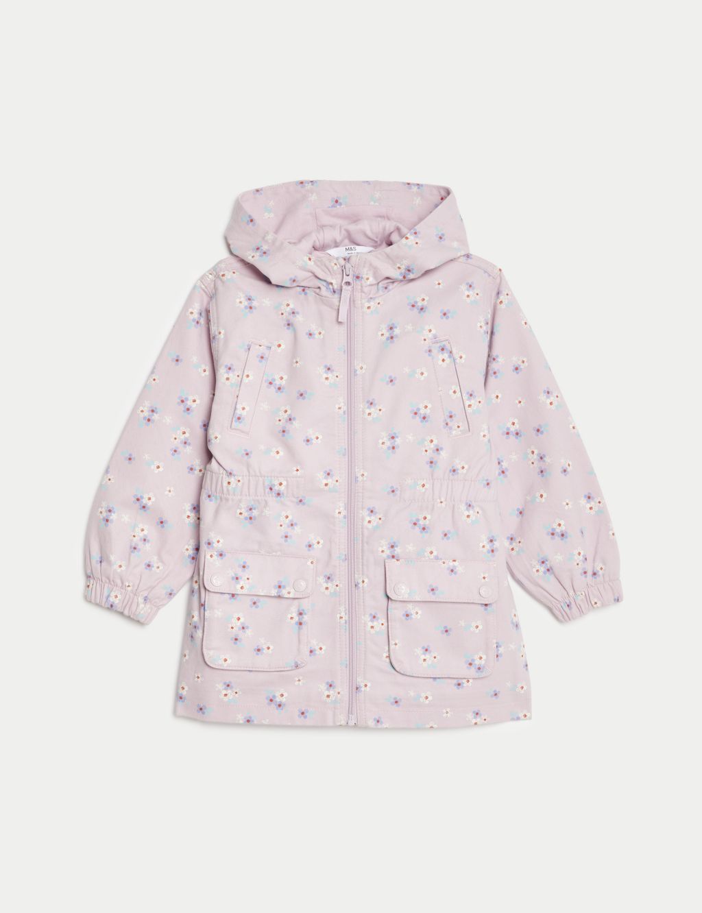 Pure Cotton Hooded Parka (2-8 Yrs) 1 of 8