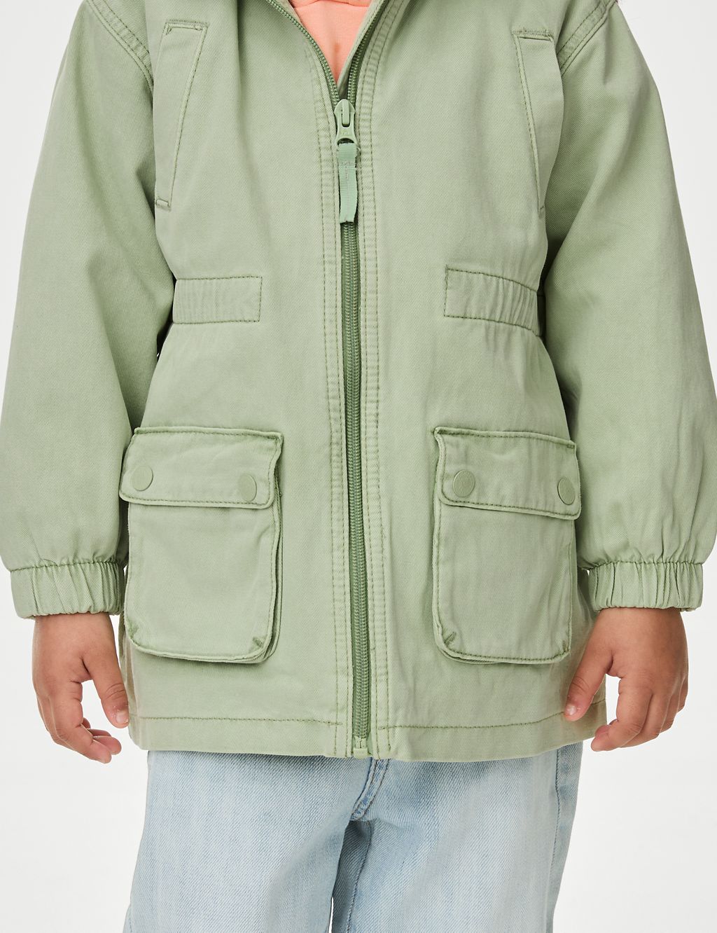 Pure Cotton Hooded Parka (2-8 Yrs) 8 of 8