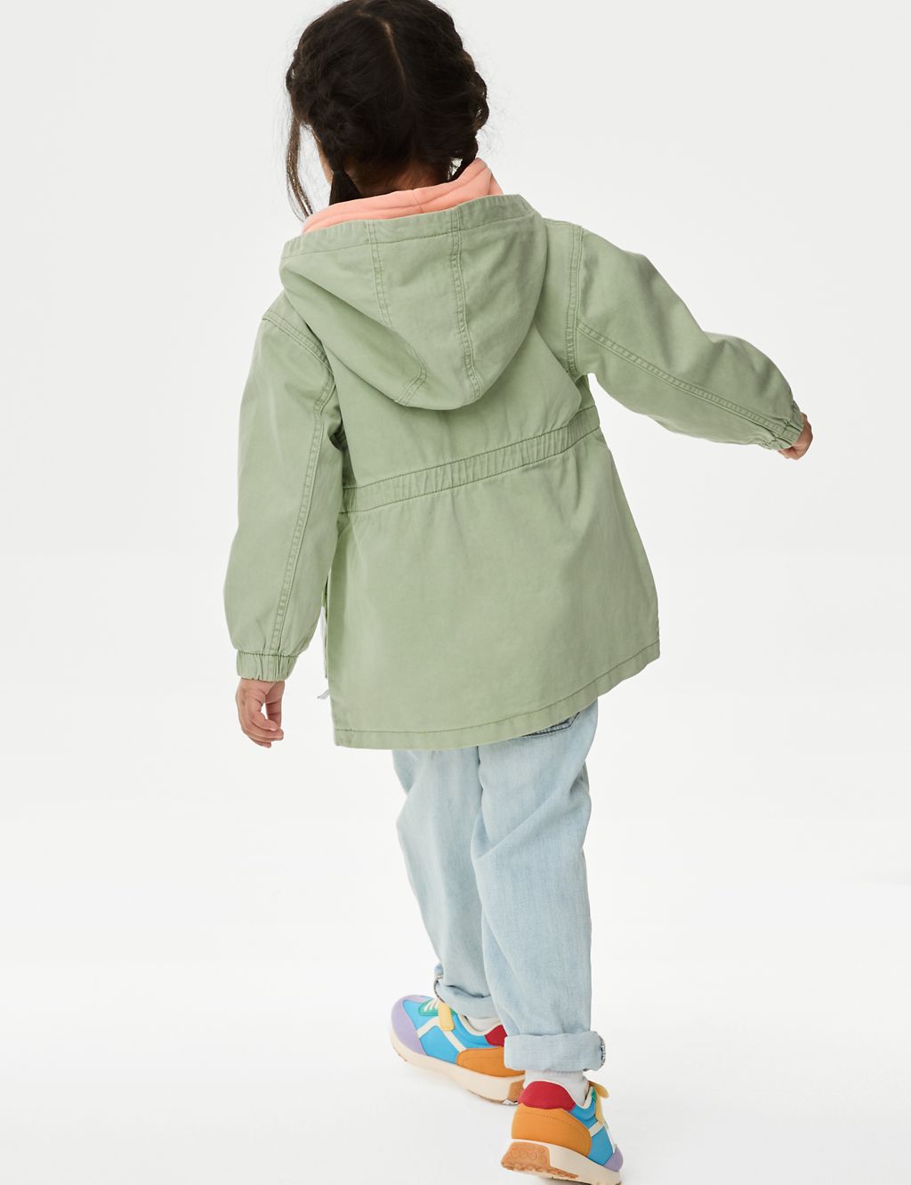 Pure Cotton Hooded Parka (2-8 Yrs) 5 of 8