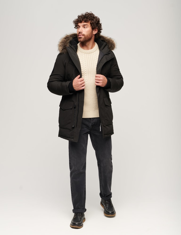 Marks and spencer mens parka hotsell