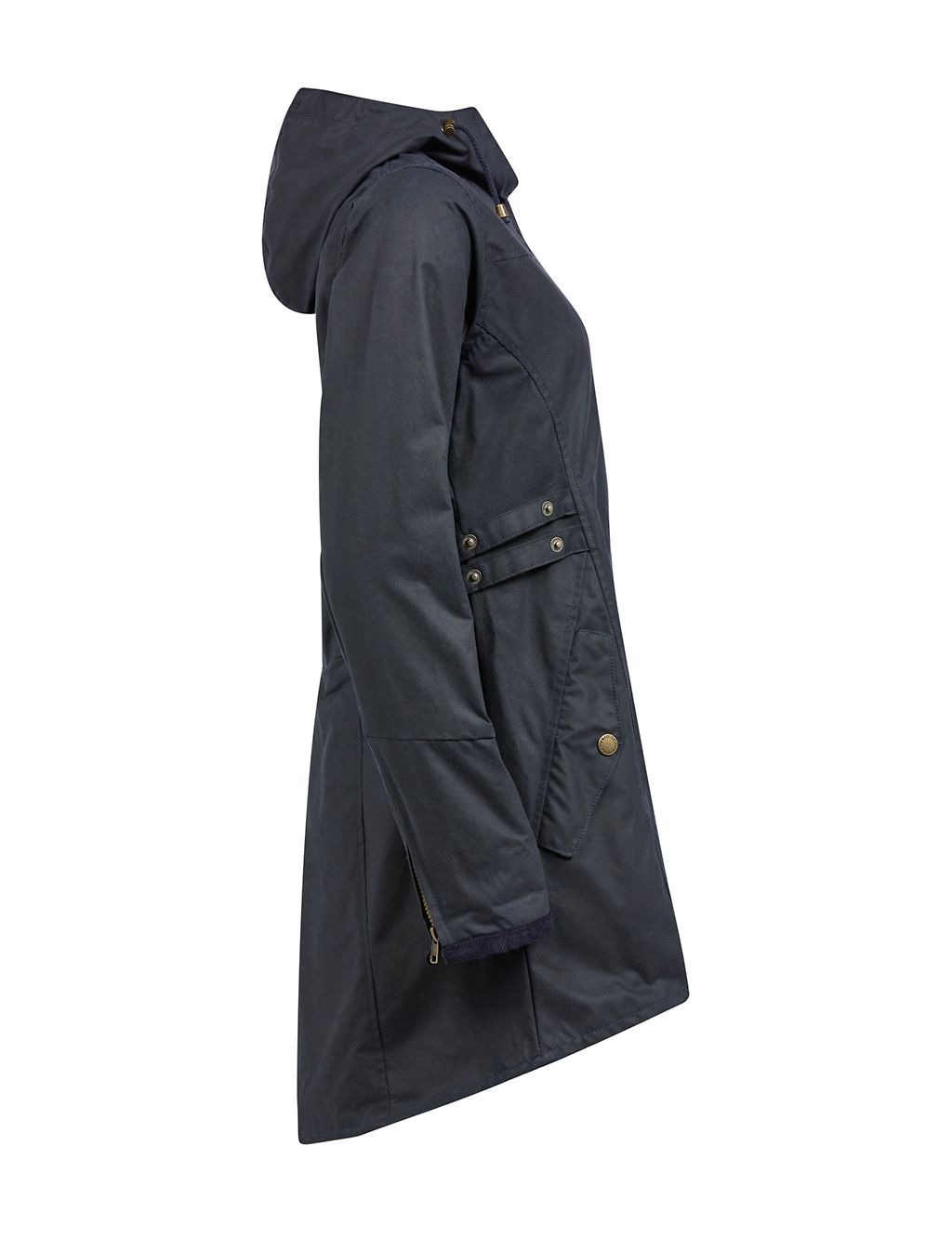 Pure Cotton Hooded Raincoat 7 of 9