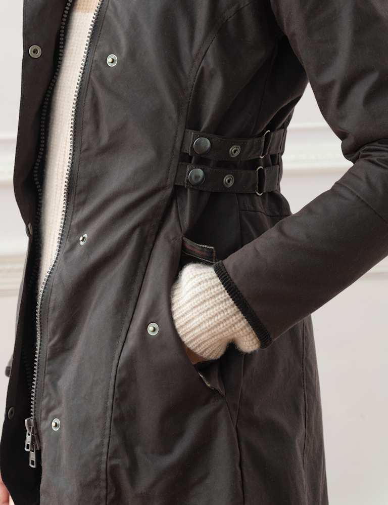 Pure Cotton Hooded Raincoat Celtic & Co. M&S