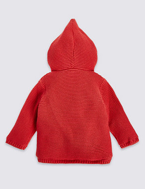 Pure Cotton Hooded Top Image 2 of 3