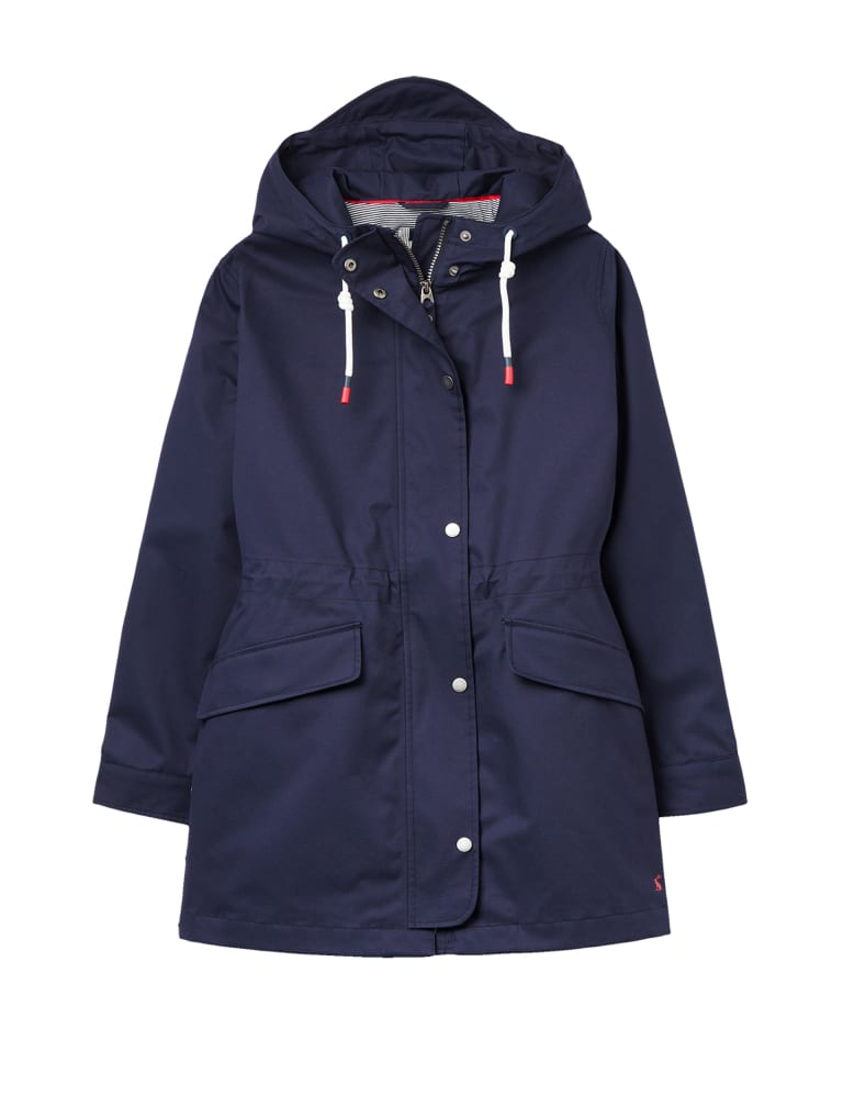 Joules navy raincoat discount