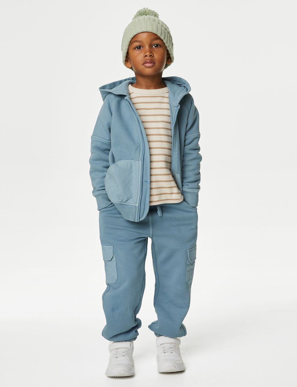 Pure Cotton Hoodie (2-8 Yrs) 2 of 4