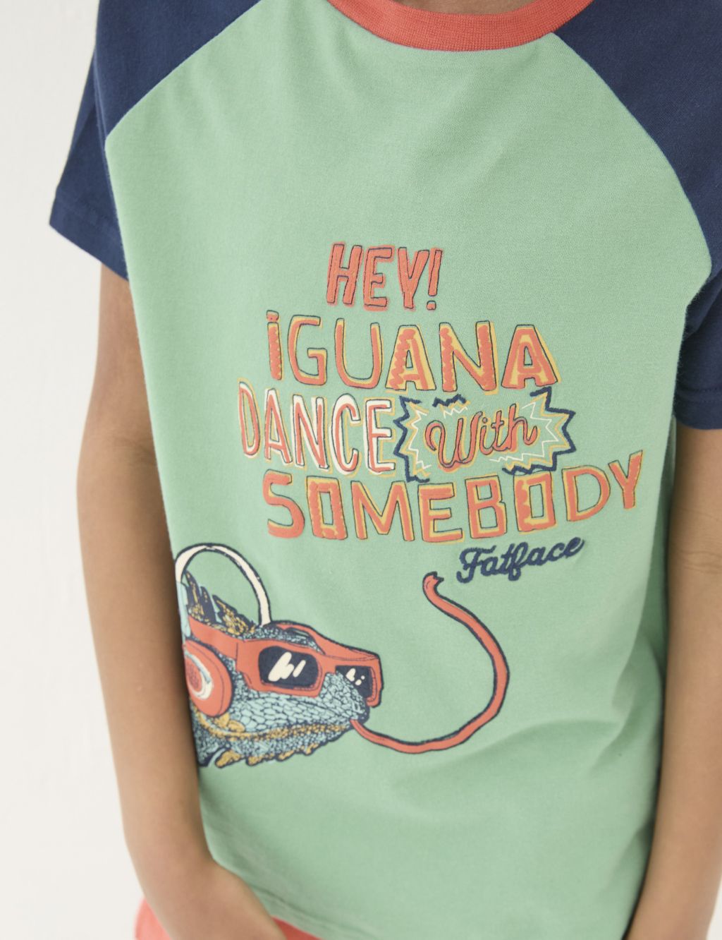 Pure Cotton Iguana Graphic T-Shirt (3-13 Yrs) 5 of 6