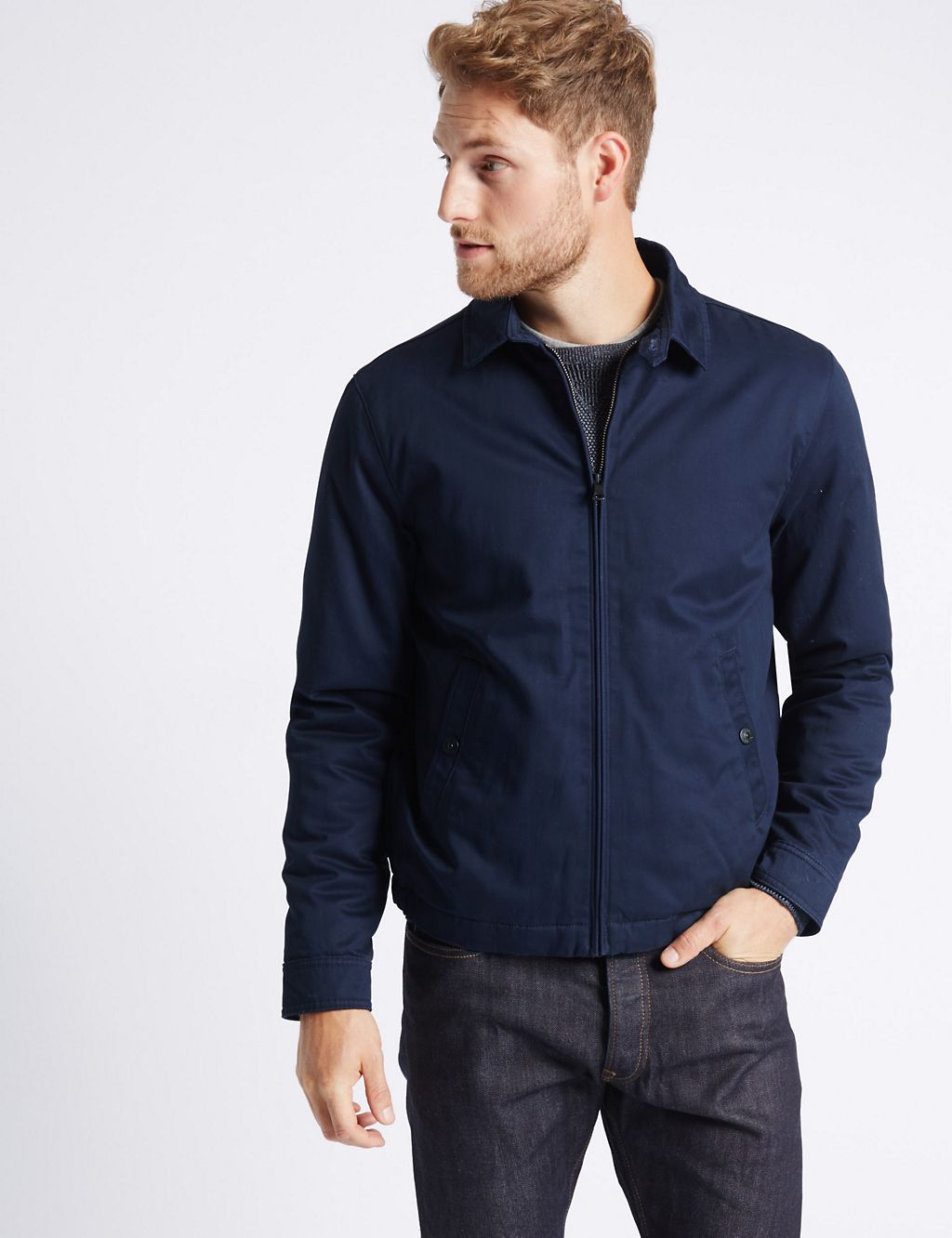 Pure Cotton Jacket with Stormwear™ 3 of 4