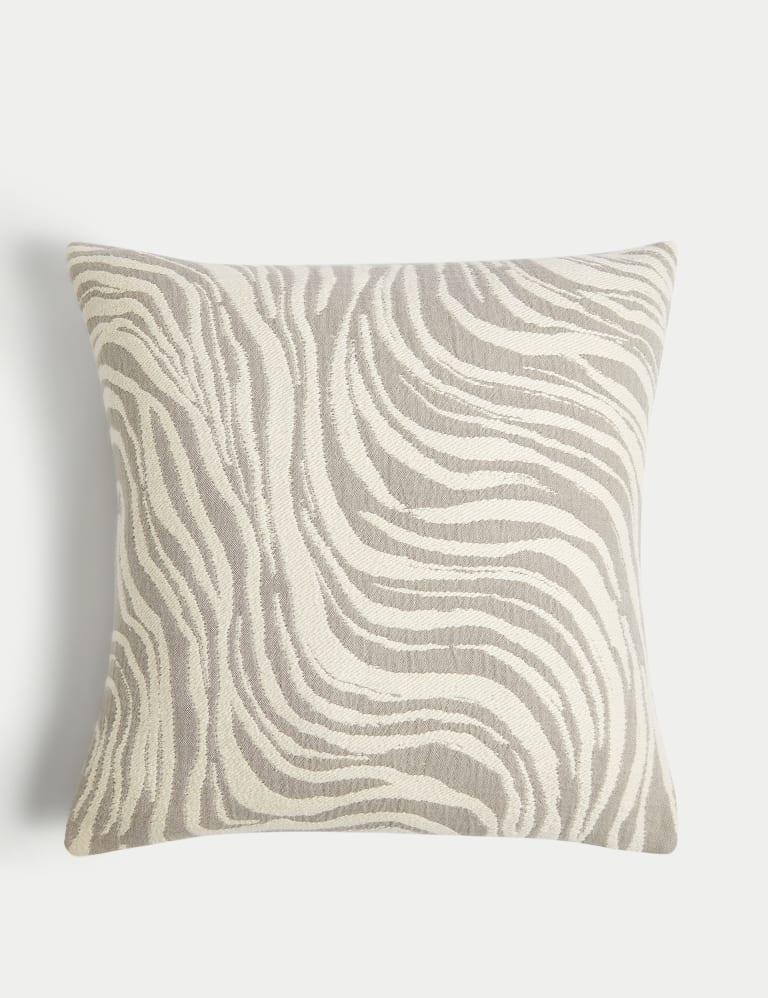 Pure Cotton Jacquard Cushion 1 of 5