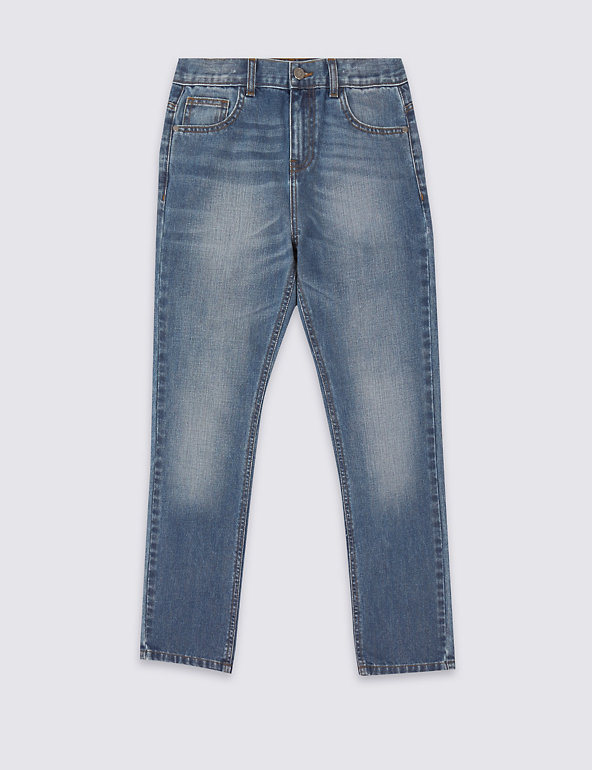 Pure Cotton Jeans (3-14 Years) Image 1 of 2