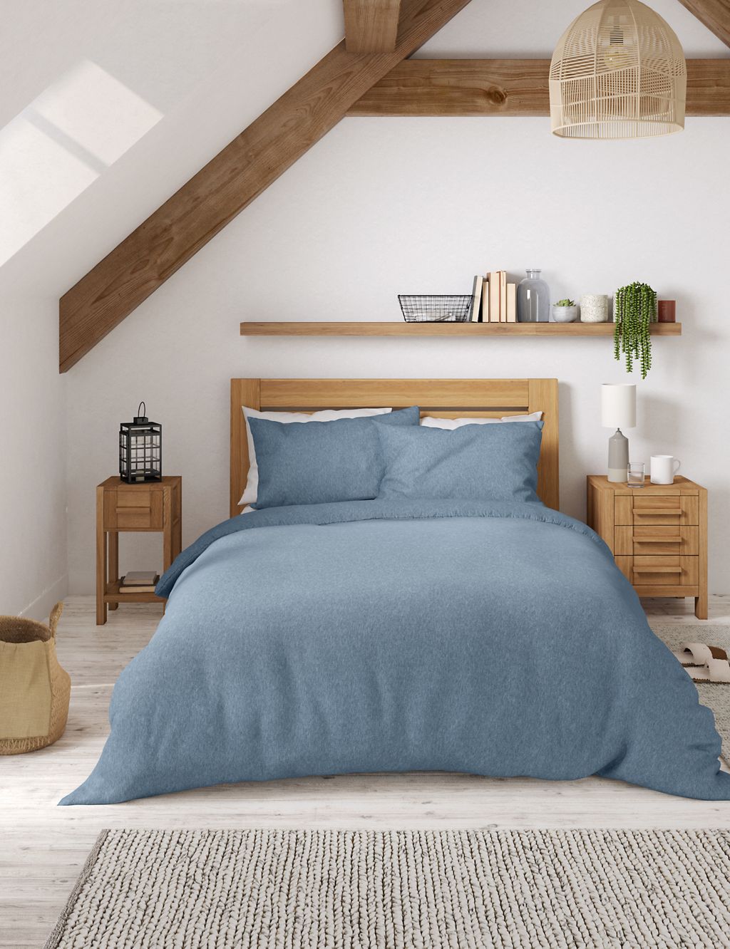 Pure Cotton Jersey Bedding Set 4 of 4