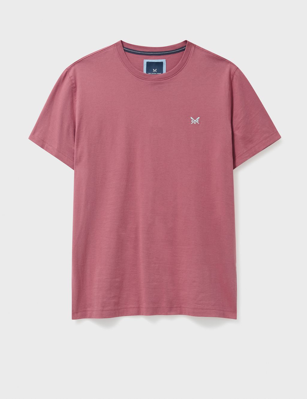 Pure Cotton Jersey Crew Neck T-Shirt | Crew Clothing | M&S