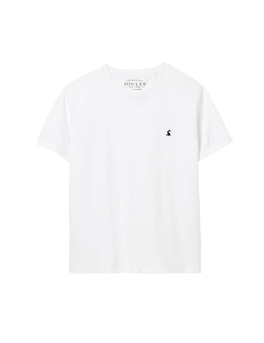 Pure Cotton Jersey Crew Neck T-Shirt 1 of 6