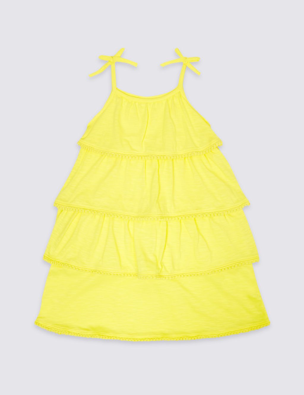 Pure Cotton Jersey Dress (3 Months - 5 Years) 1 of 5