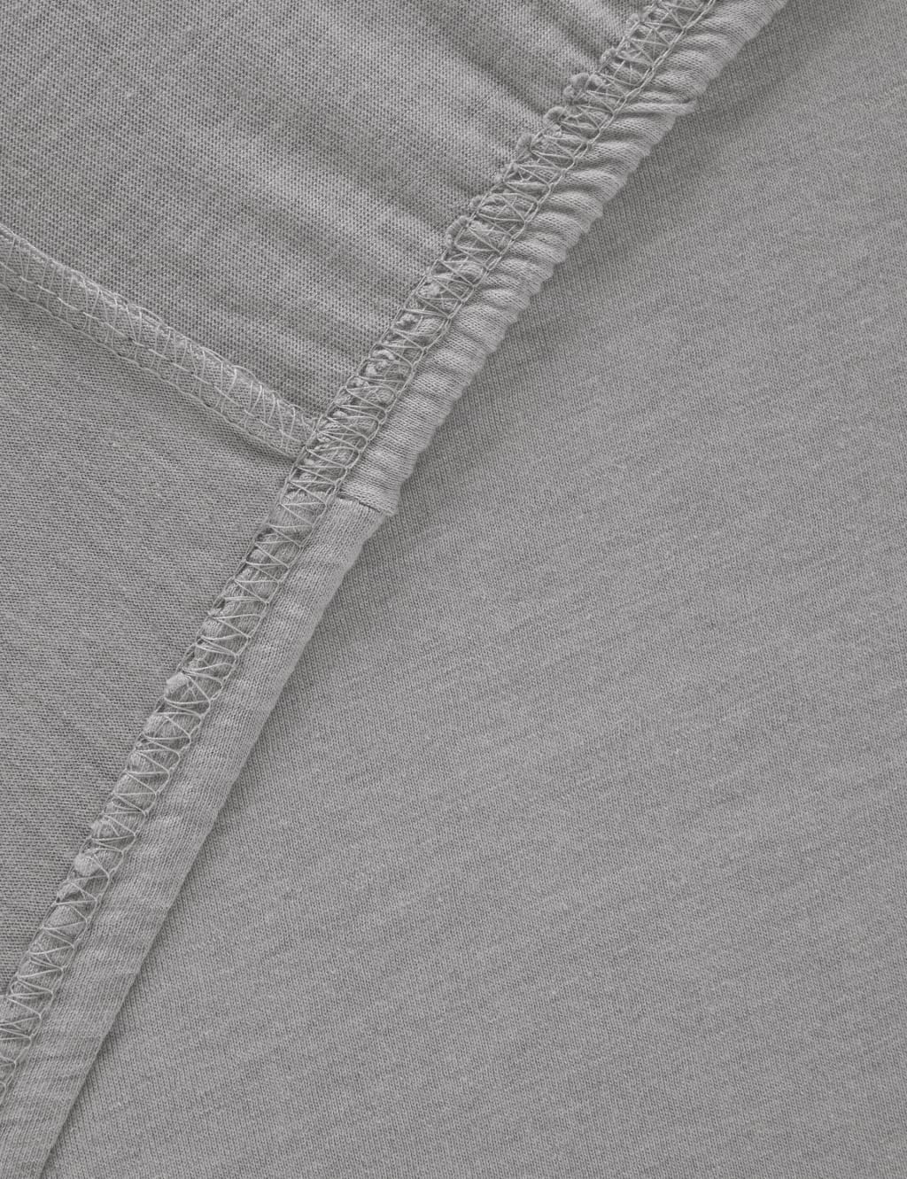 Pure Cotton Jersey Fitted Sheet 4 of 4