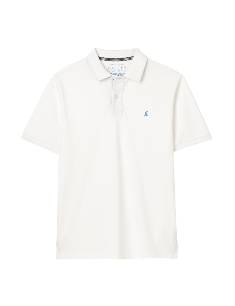 Pure Cotton Jersey Polo Shirt 2 of 7